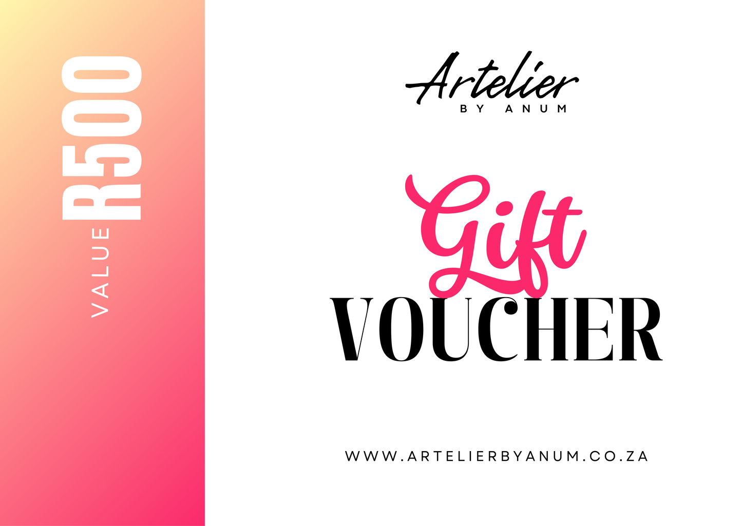 R500 Gift Voucher