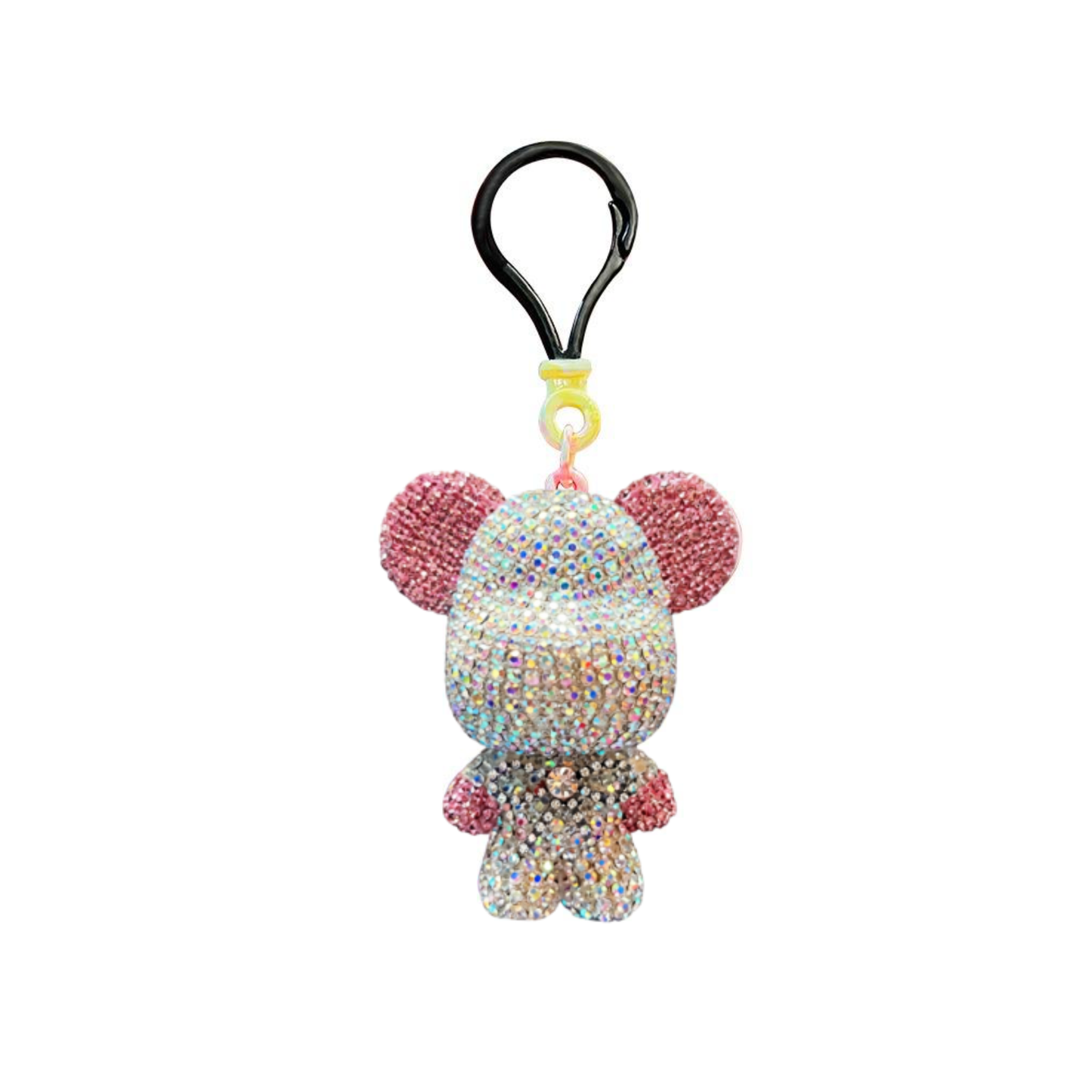 Holiday Special 18cm Standard DIY Rhinestone Bear + 8cm DIY Rhinestone Big Head BearKeyring