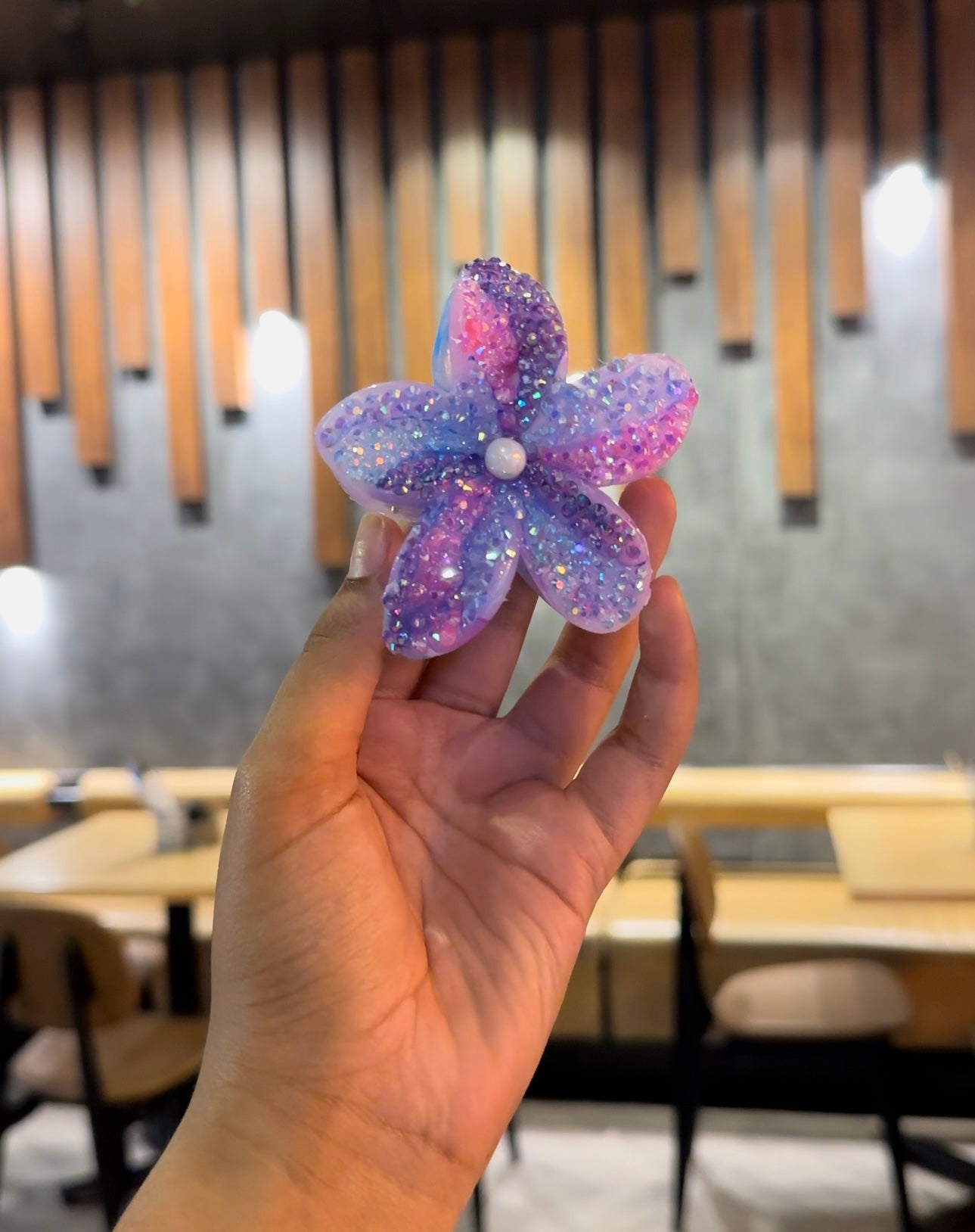 DIY Bedazzle Flower Hair-Clip Kit