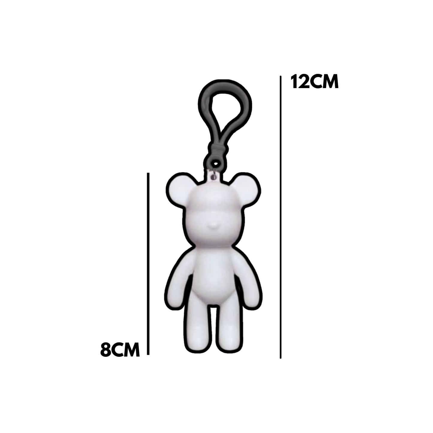 Keyring Fluid Bear Kit - 8cm
