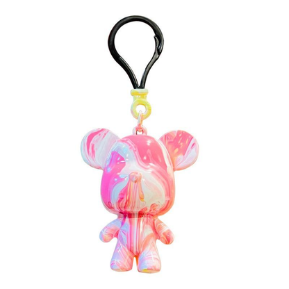 Holiday Special 23cm Standard Fluid Bear + FREE 8cm Big Head Bear Keyring