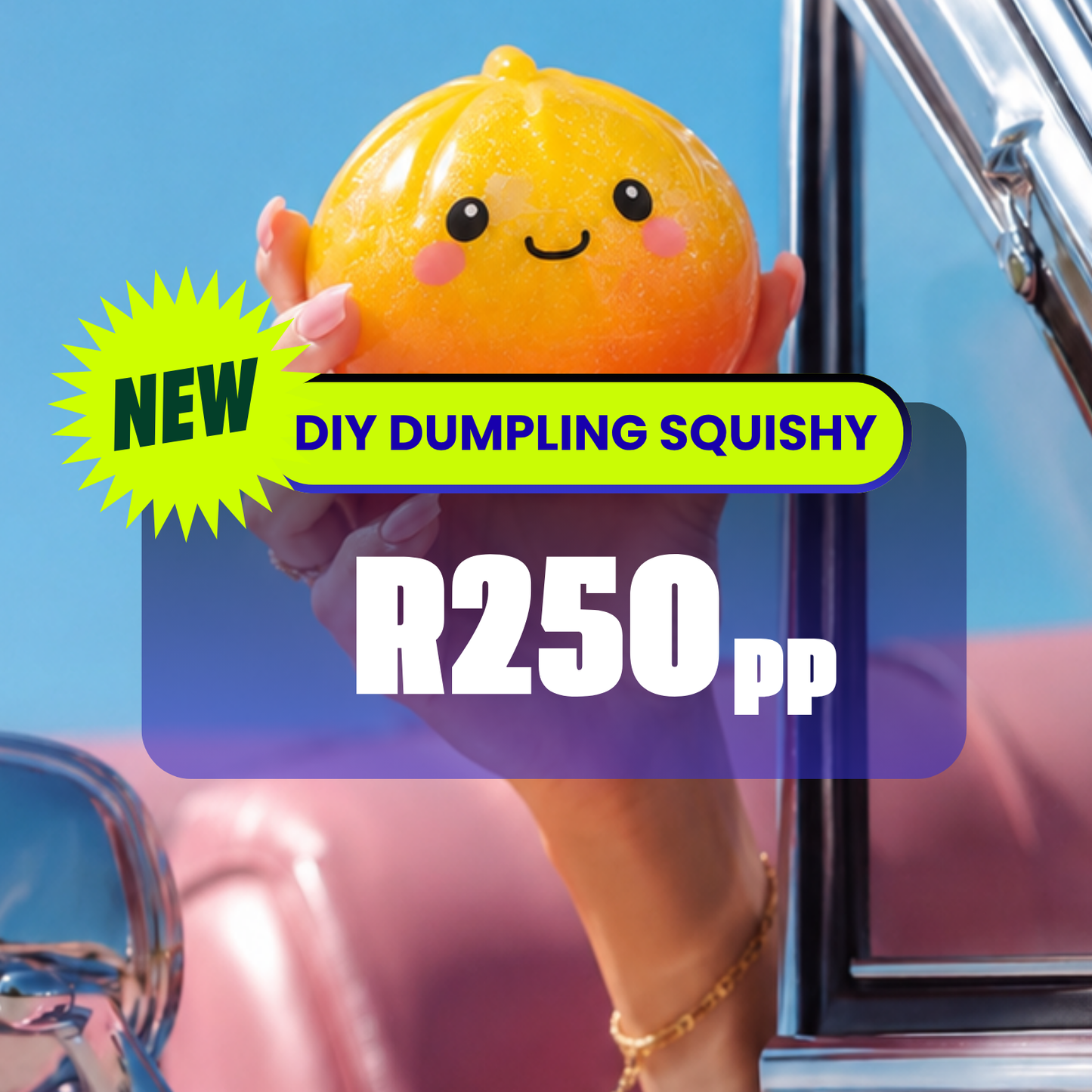 DIY Dumpling Squishy Making