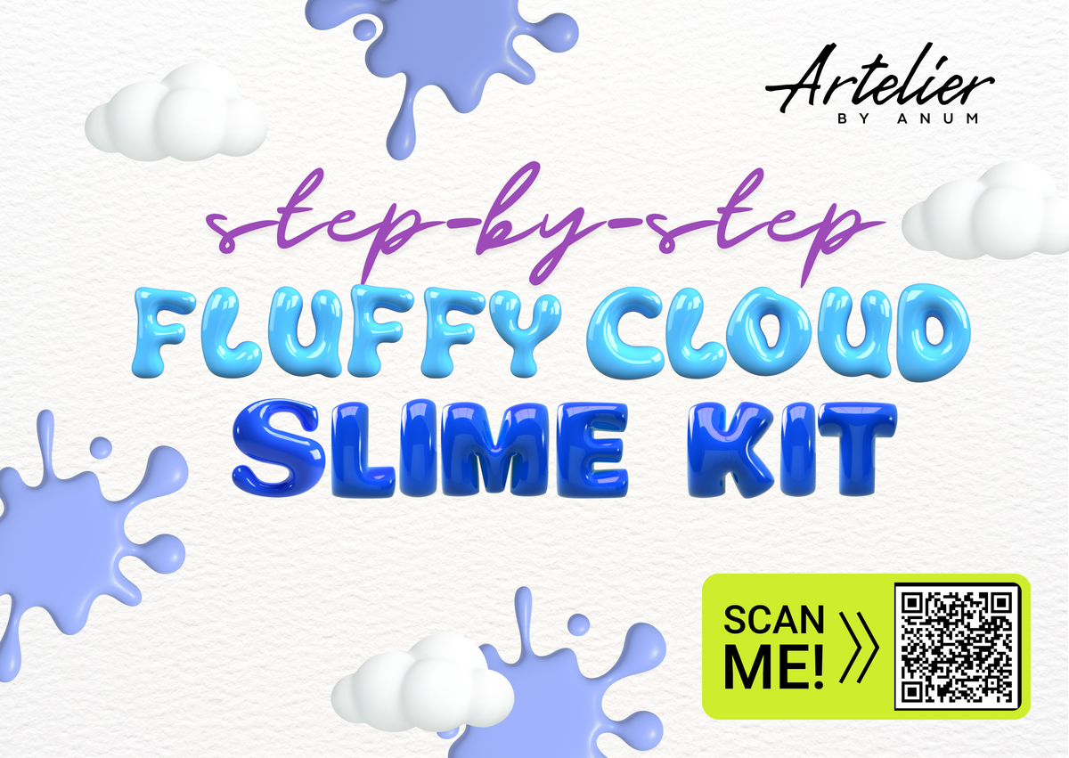 Fluffy Cloud Slime Kit 250g