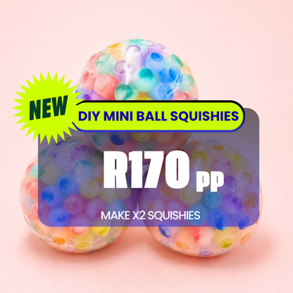x2 DIY Mini Ball Squishies Making