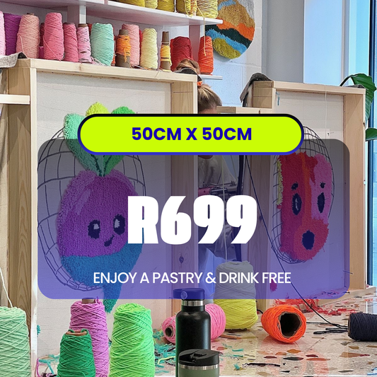 50x50cm Standard Tufting Experience