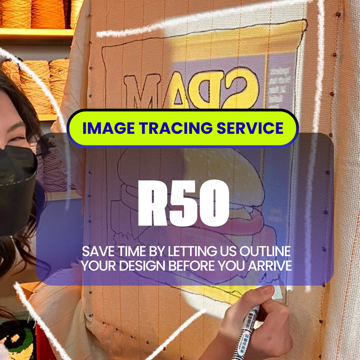 Rug Image Tracing Service