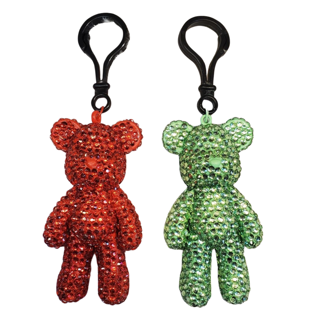 DIY Rhinestone Bear Keyring Kit - 8cm