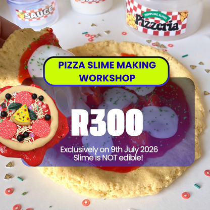 Pizza Making Slime Holiday Workshop