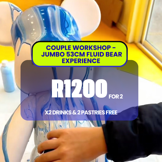 Couples Jumbo Fluid Bear Experience - 53cm